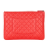 Chanel Quilted Laptop Case, back view